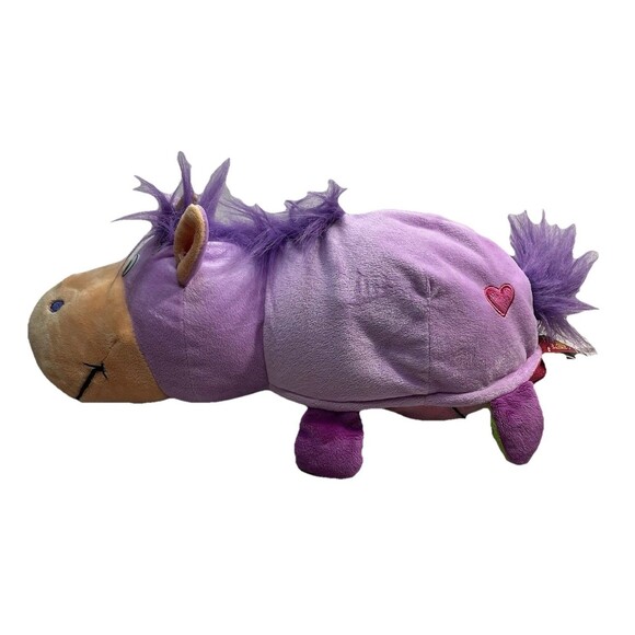 Flip A Zoo Plush Daphne Dragon flips to Thea Unicorn Huggable, Lovable Toy - Picture 10 of 14
